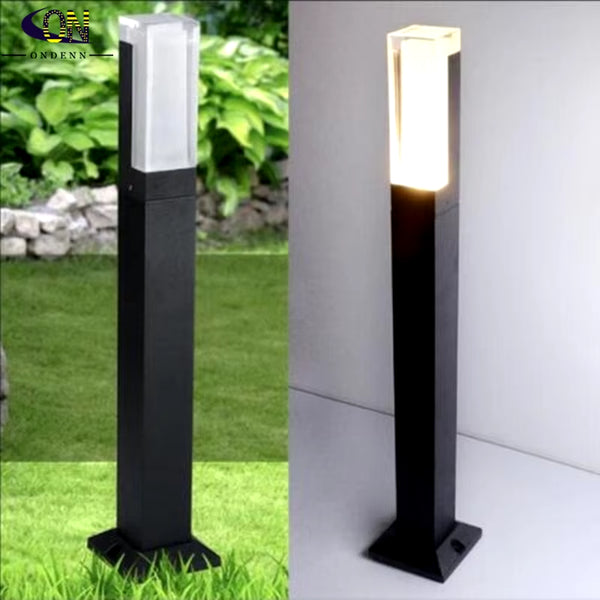 1Pcs 15W Outdoor Lighting Waterproof IP68 LED Lawn Lamp LED Exterior Bollard Floor Garden Light Path Courtyard Road Lighting