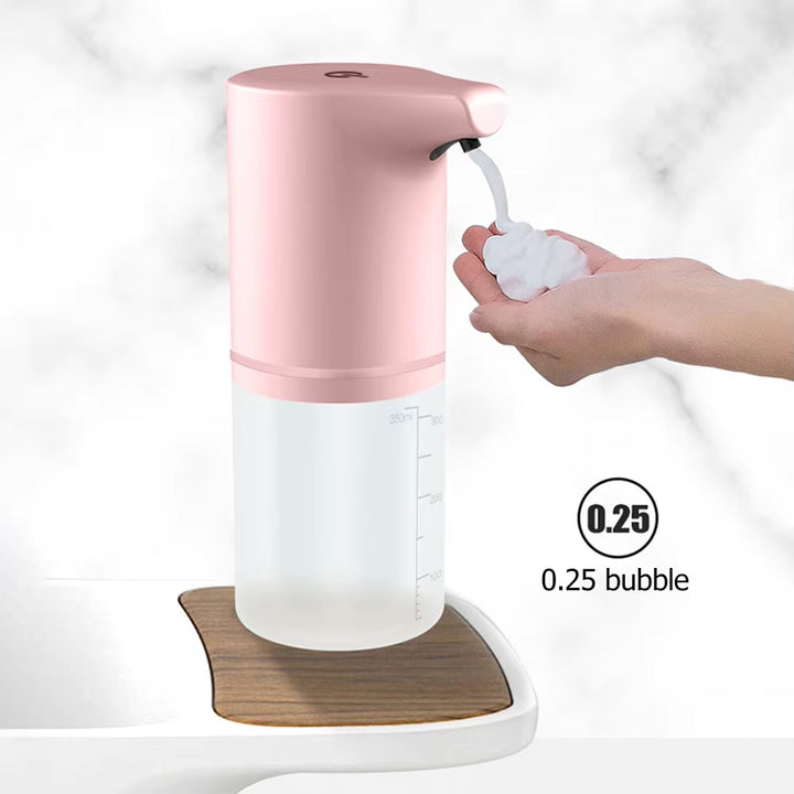 Touchless Automatic Foam Soap Dispenser USB Charging Smart Dispenser Infrared Sensor Hand-Washer Sanitizer Liquid Dispenser