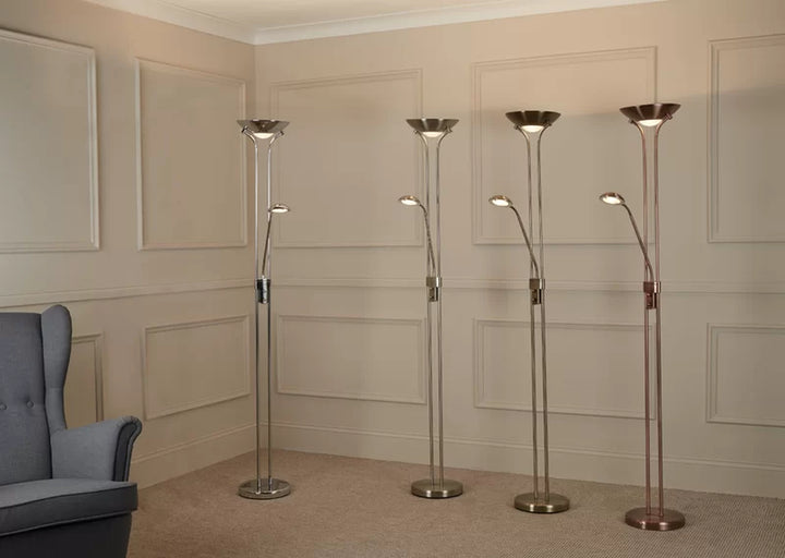 Vamyr 180Cm Modern LED Torchiere Floor Lamp - Elegant Lighting for Any Room