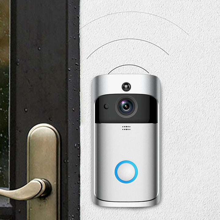 Wireless Wifi Video Doorbell Smart Phone Camera Door Bell Ring Intercom Security