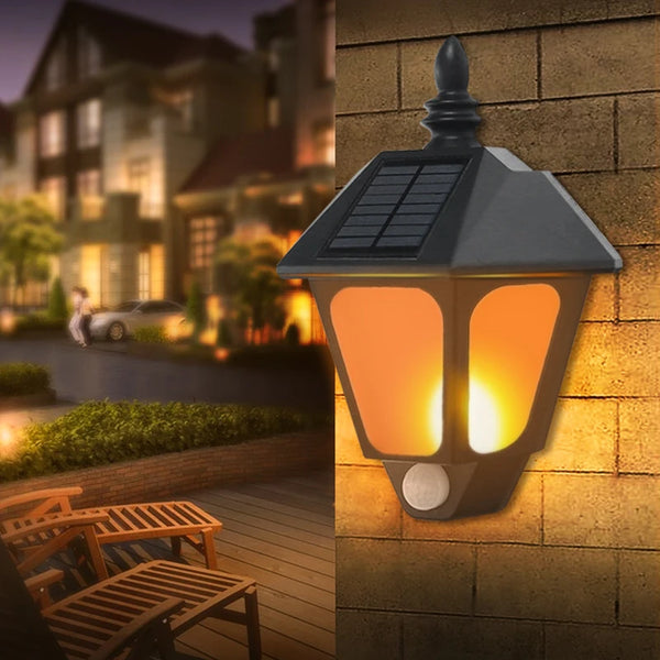 Solar Light Outdoor Induction Wall Lamp LED Waterproof Solar Lighting for Garden Landscape Security Lighting Outdoor Lamp LPL269