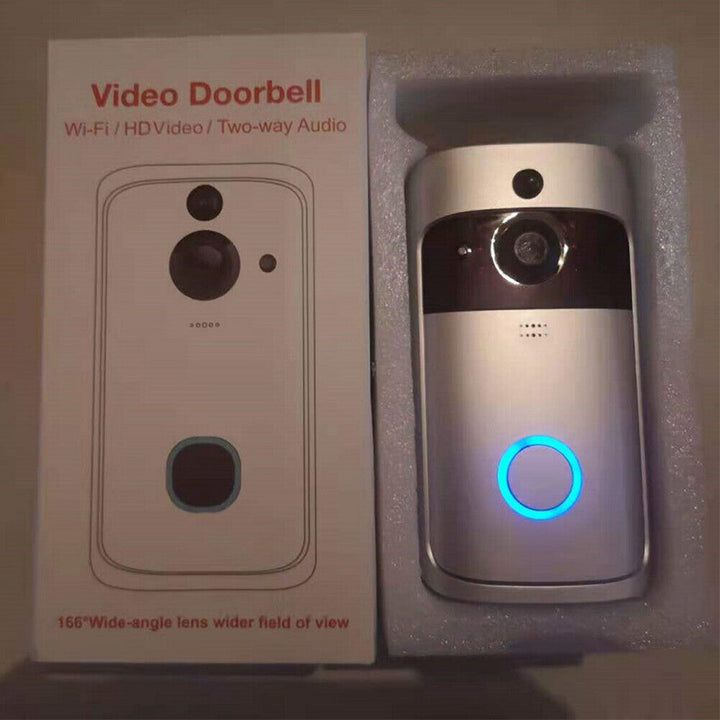 Wireless Wifi Video Doorbell Smart Phone Camera Door Bell Ring Intercom Security