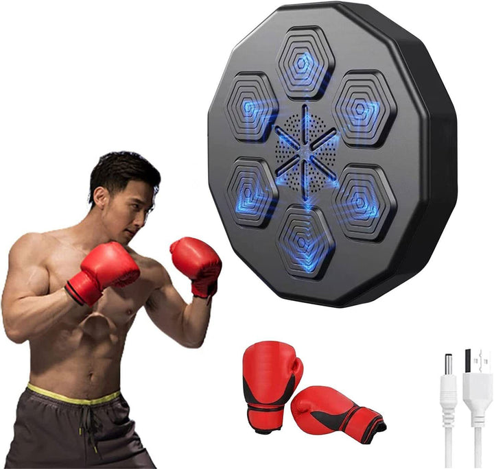 Boxing Training Music Electronic Boxing Wall Target Smart Wall Mounted Combat UK