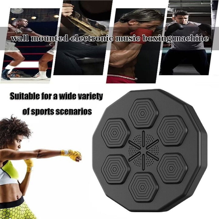 Boxing Training Music Electronic Boxing Wall Target Smart Wall Mounted Combat UK