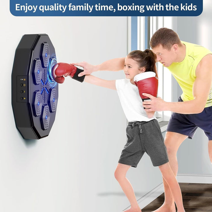 Boxing Training Music Electronic Boxing Wall Target Smart Wall Mounted Combat UK